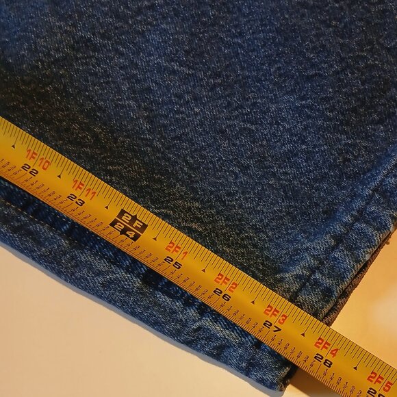 Men's Carhartt Denim Jeans Size 50 x 27.5 GUC - Picture 4 of 9